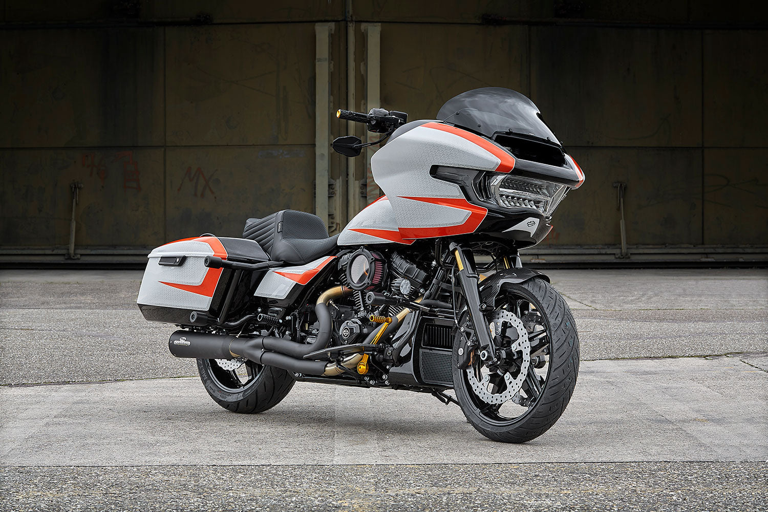 Orange Shark - Rick's Road Glide