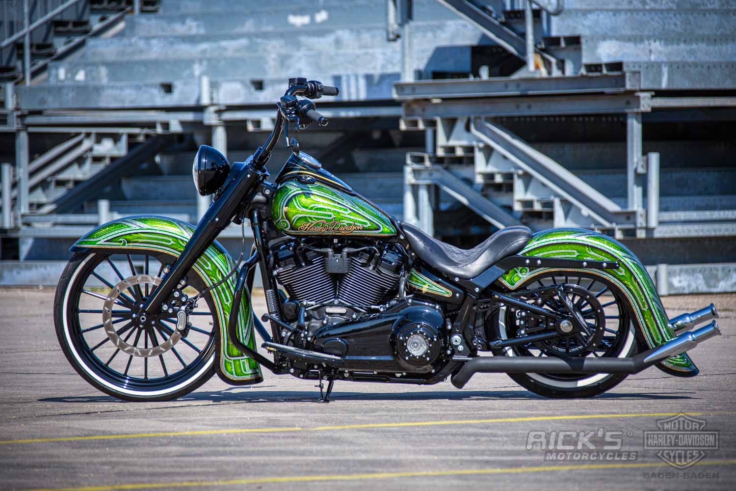 Oro Verde - Rick's Motorcycles USA - Custom Parts for Harley-Davidson