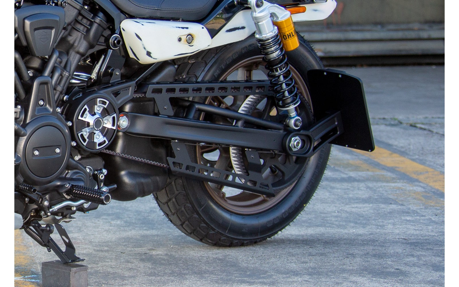 Rick's Belt Guard Matte Set - Nightster 22-up