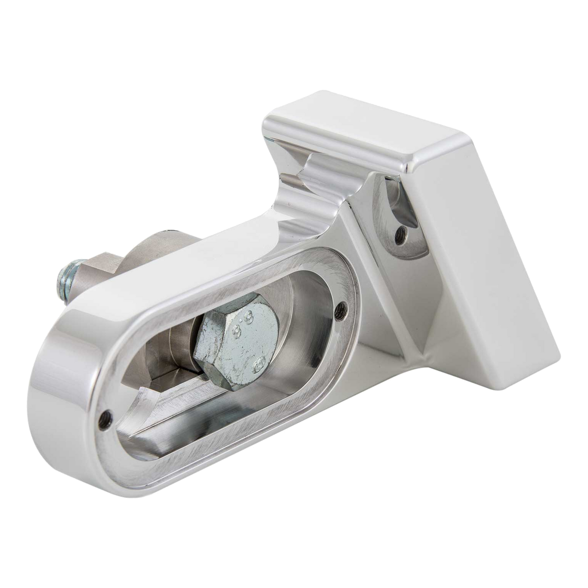 Rick's Side License Plate Bracket (for Rick's Swingarm) - Dyna 06-17