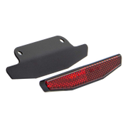 Rick's Reflector Matte Black - Rick's Slide-In License Plate Base