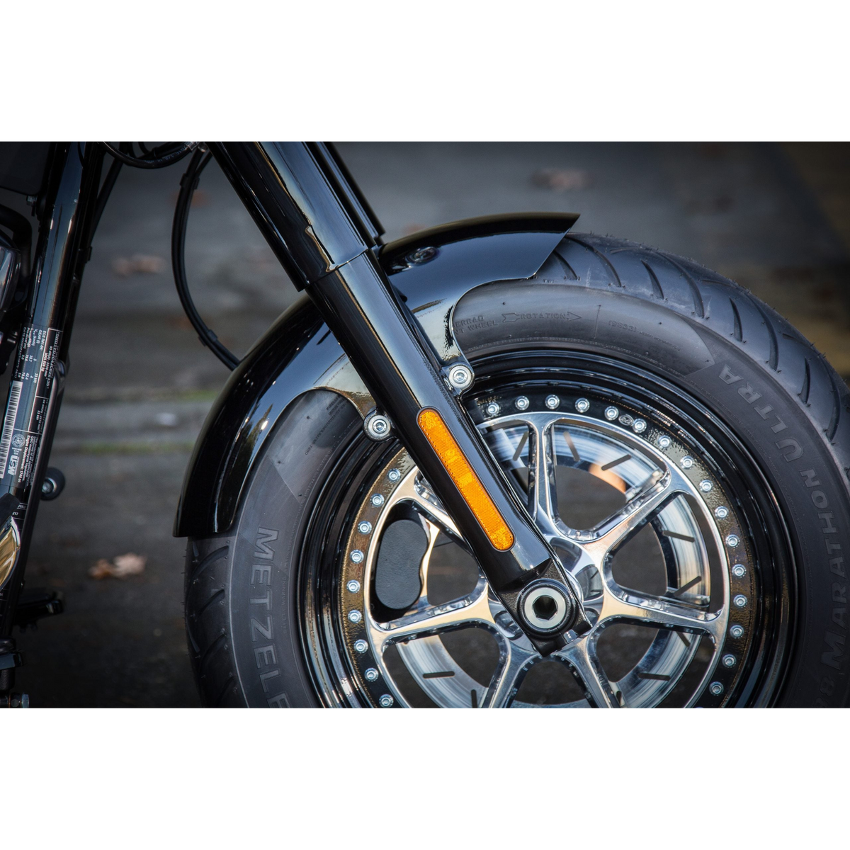 Rick's 16" Steel Front Fender - Slim / Heritage / Deluxe 18-up