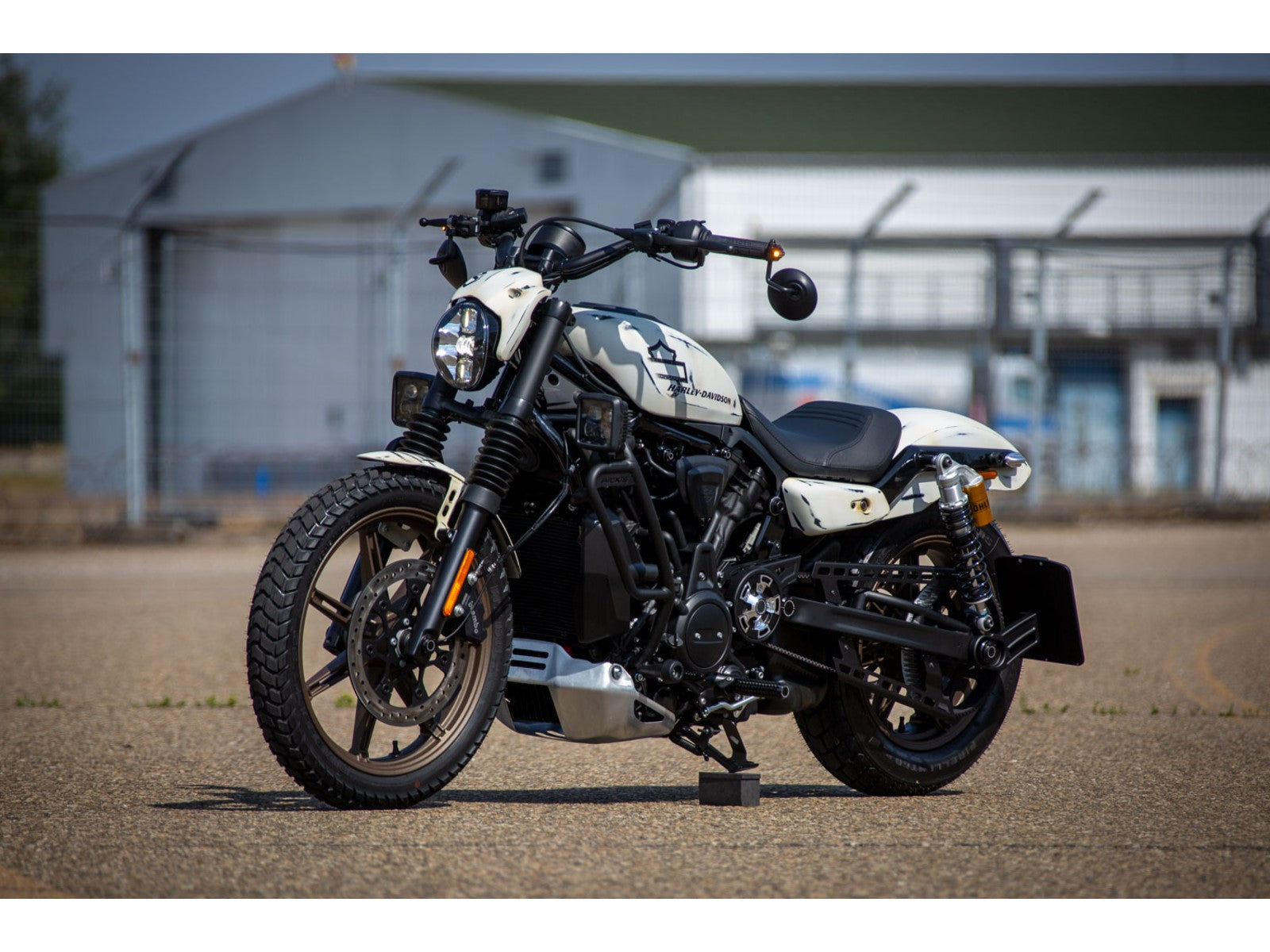 Rick's Gürtelschutz Obermaterial Matt - Nightster 22-up