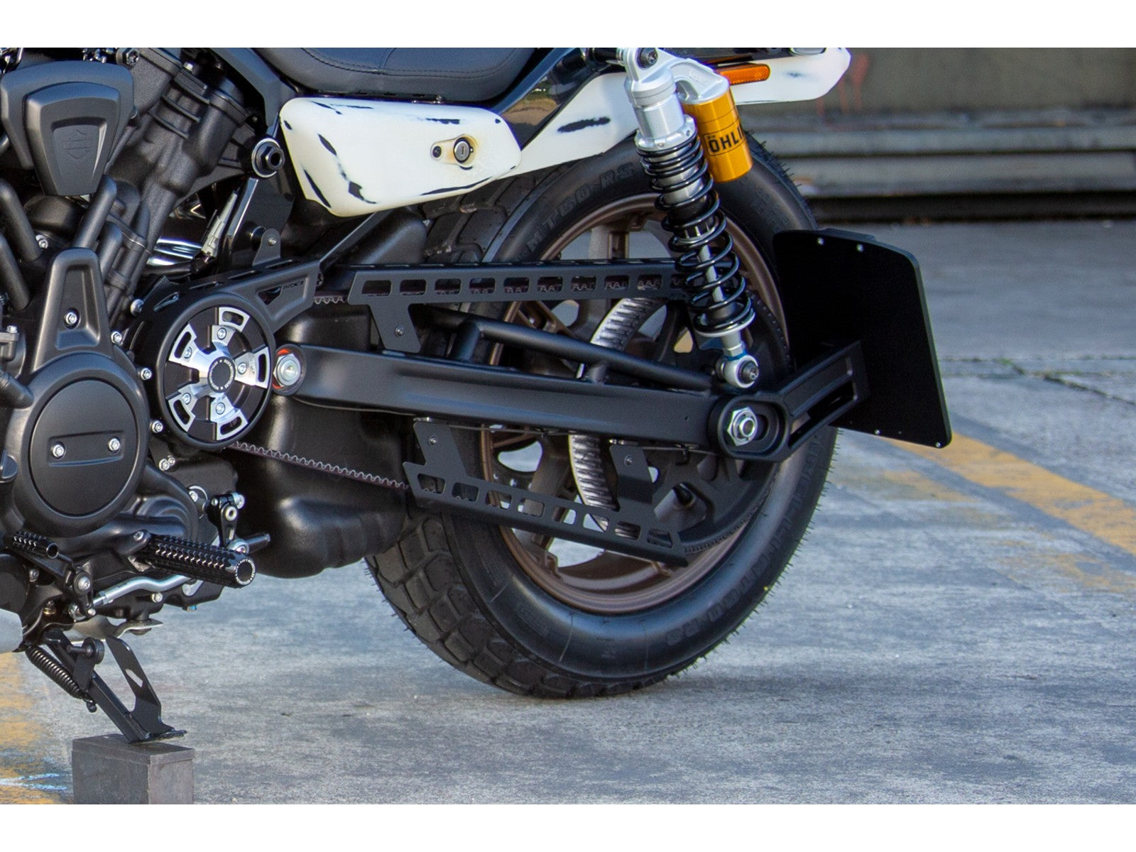 Rick's Belt Guard Matte Set - Nightster 22-up