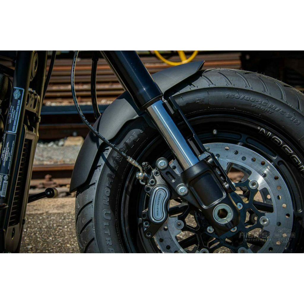 Rick's 16" Steel Front Fender - Fat Bob 18-up