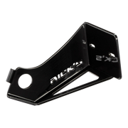 Rick's Side License Plate Bracket Black - Dyna 06-17