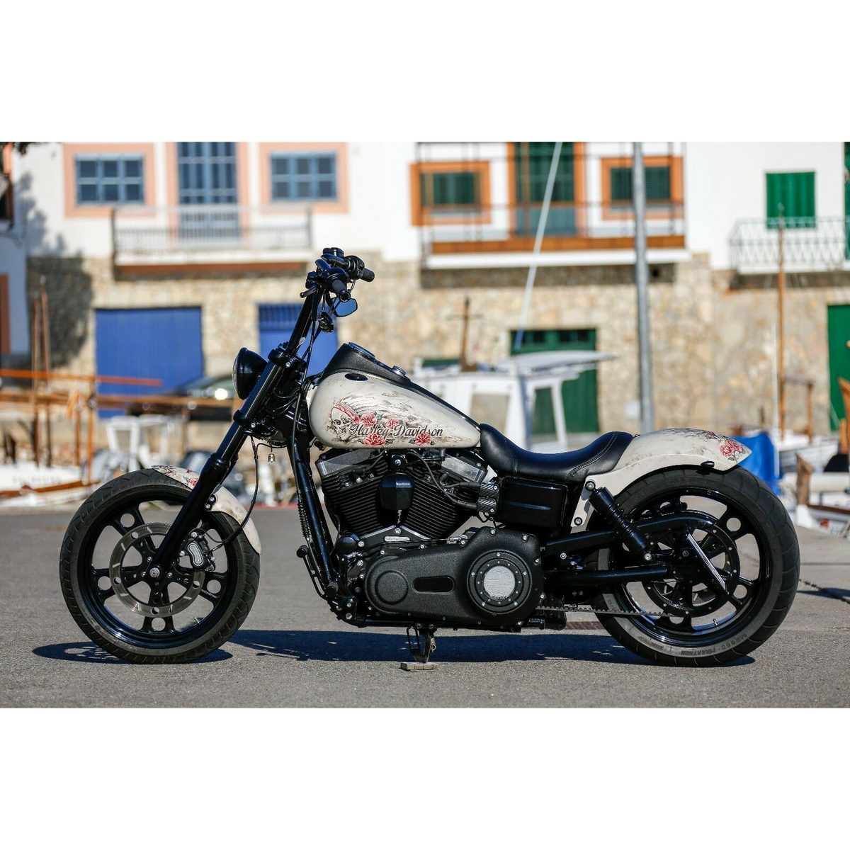 Rick's Steel Rear Fender - Dyna 06-17
