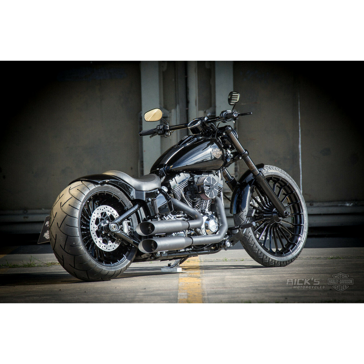 Rick's 240/260 Steel Rear Fender Complete Kit - Breakout 13-17
