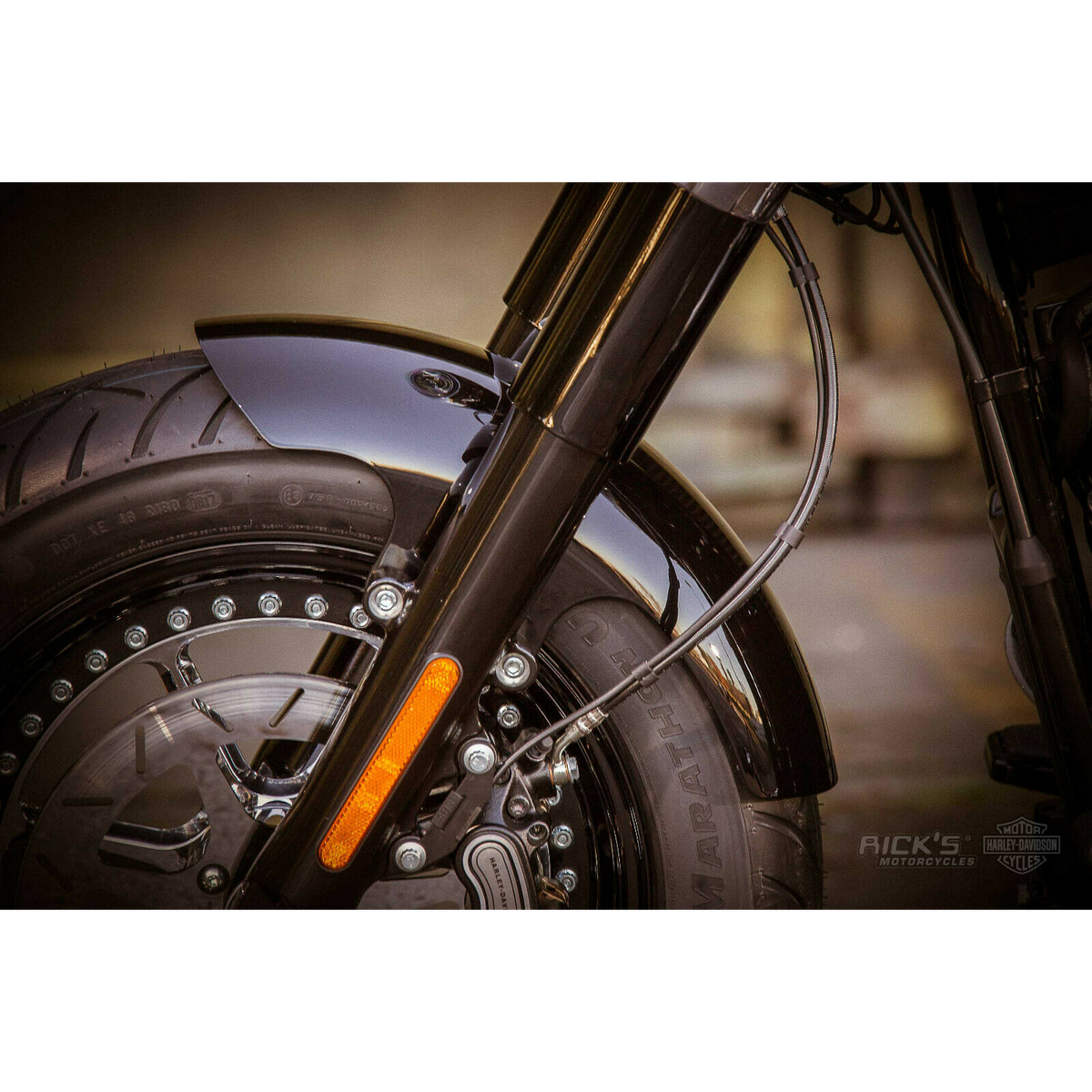 Rick's 16" Steel Front Fender - Slim / Heritage / Deluxe 18-up