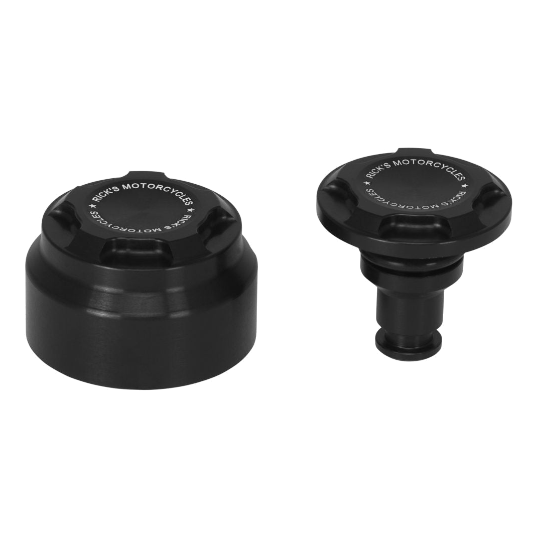 Rick's Swingarm Axle Cover "Premium" - Softail Narrow 18-up