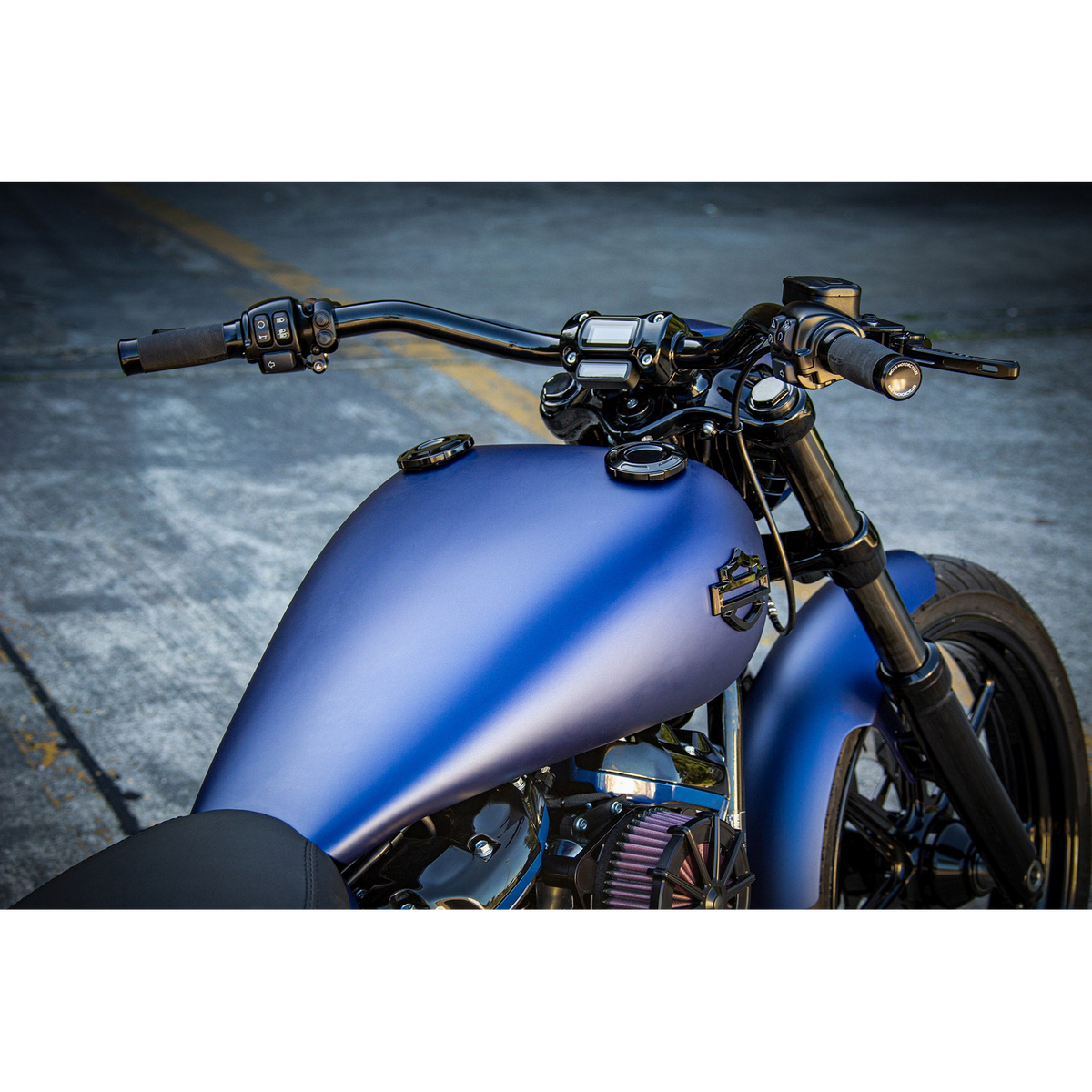 Rick's V-Team T14S Stainless Narrow Flat Bar 4"