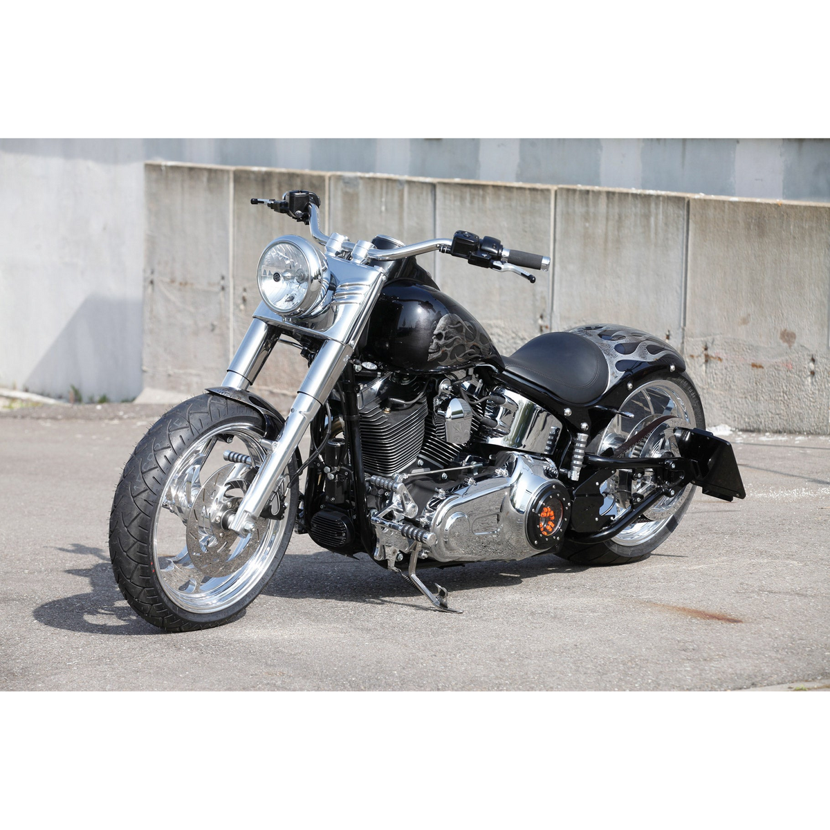 Rick's V-Team T14S Stainless Narrow Flat Bar 4"