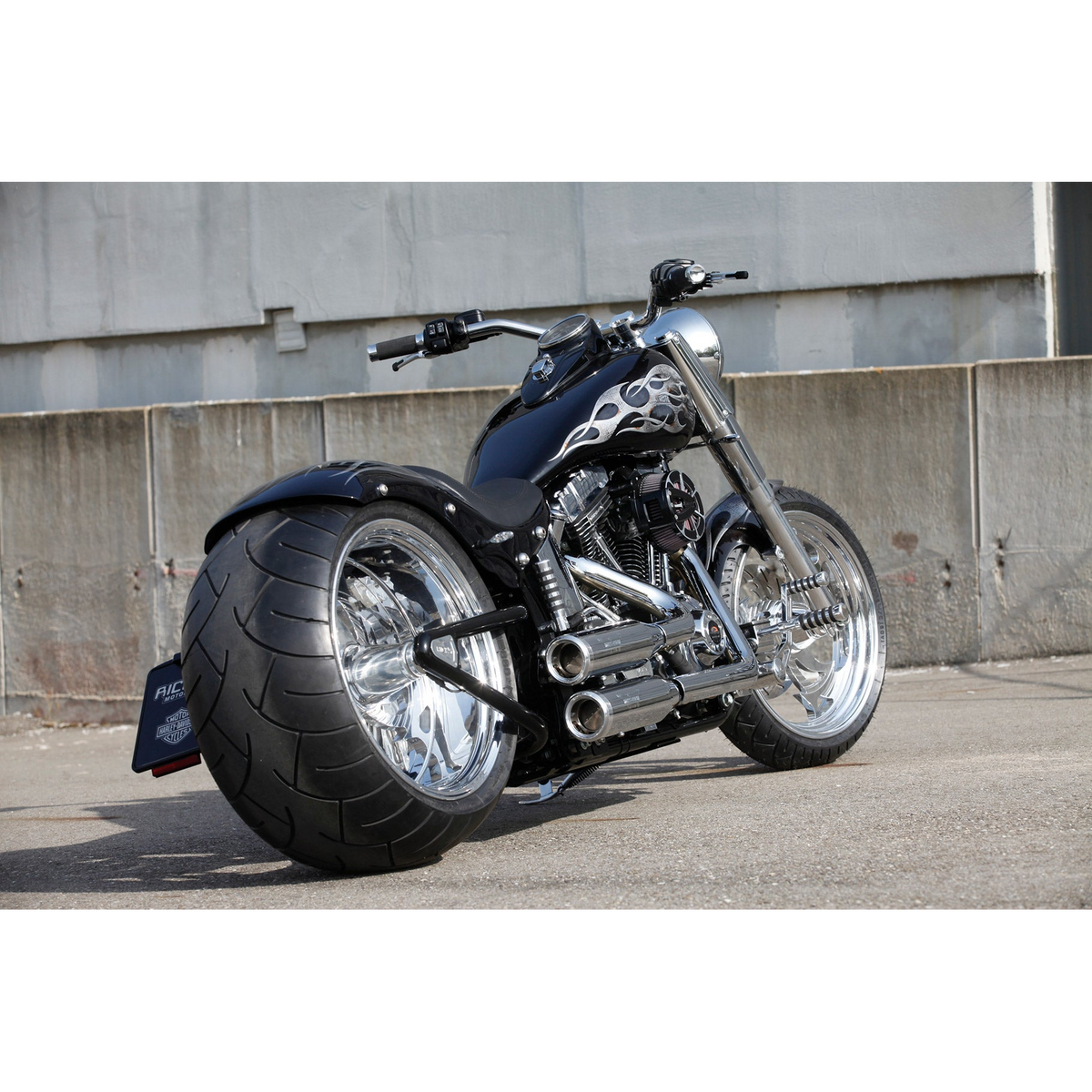 Rick's V-Team T14S Stainless Narrow Flat Bar 4"