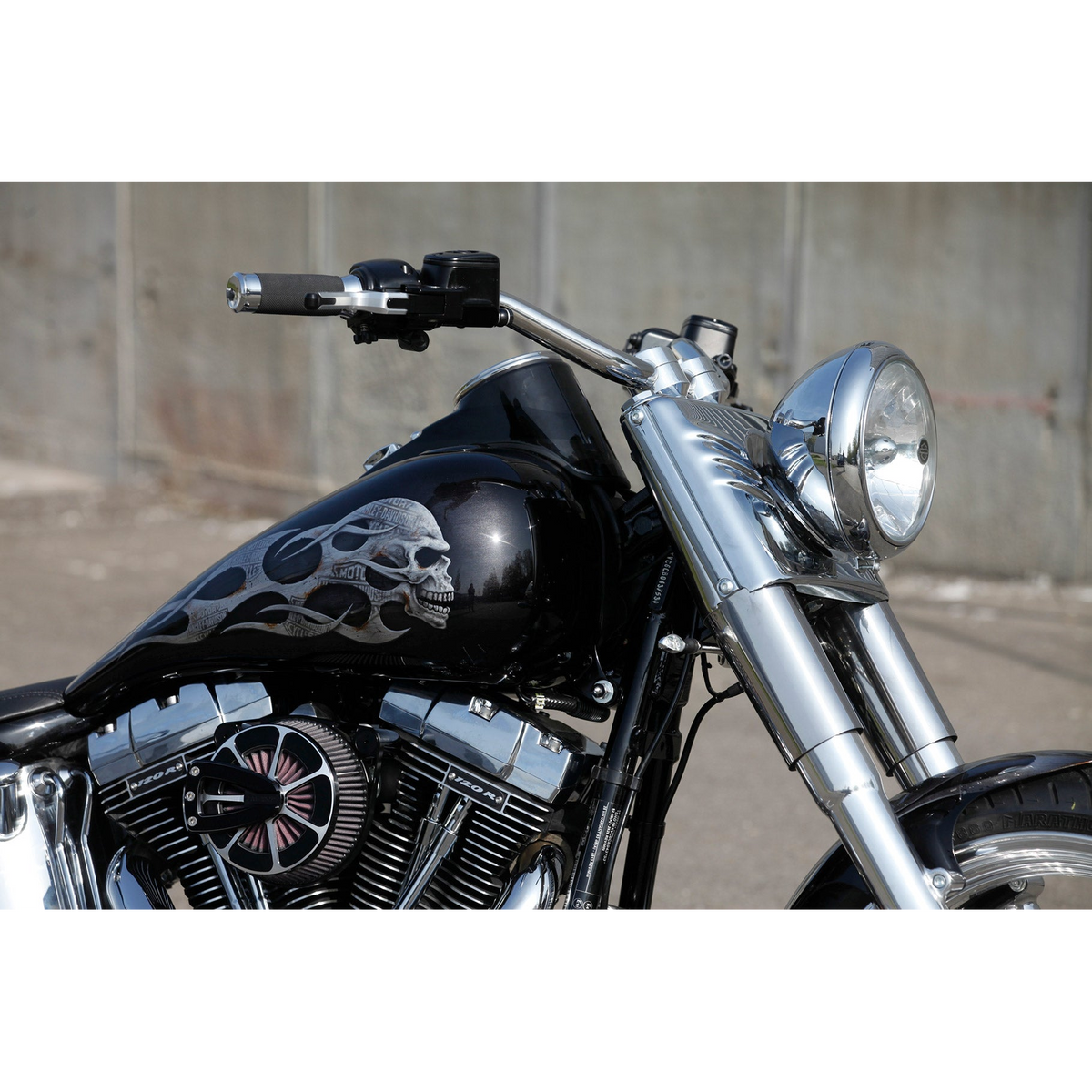 Rick's V-Team T14S Stainless Narrow Flat Bar 4"
