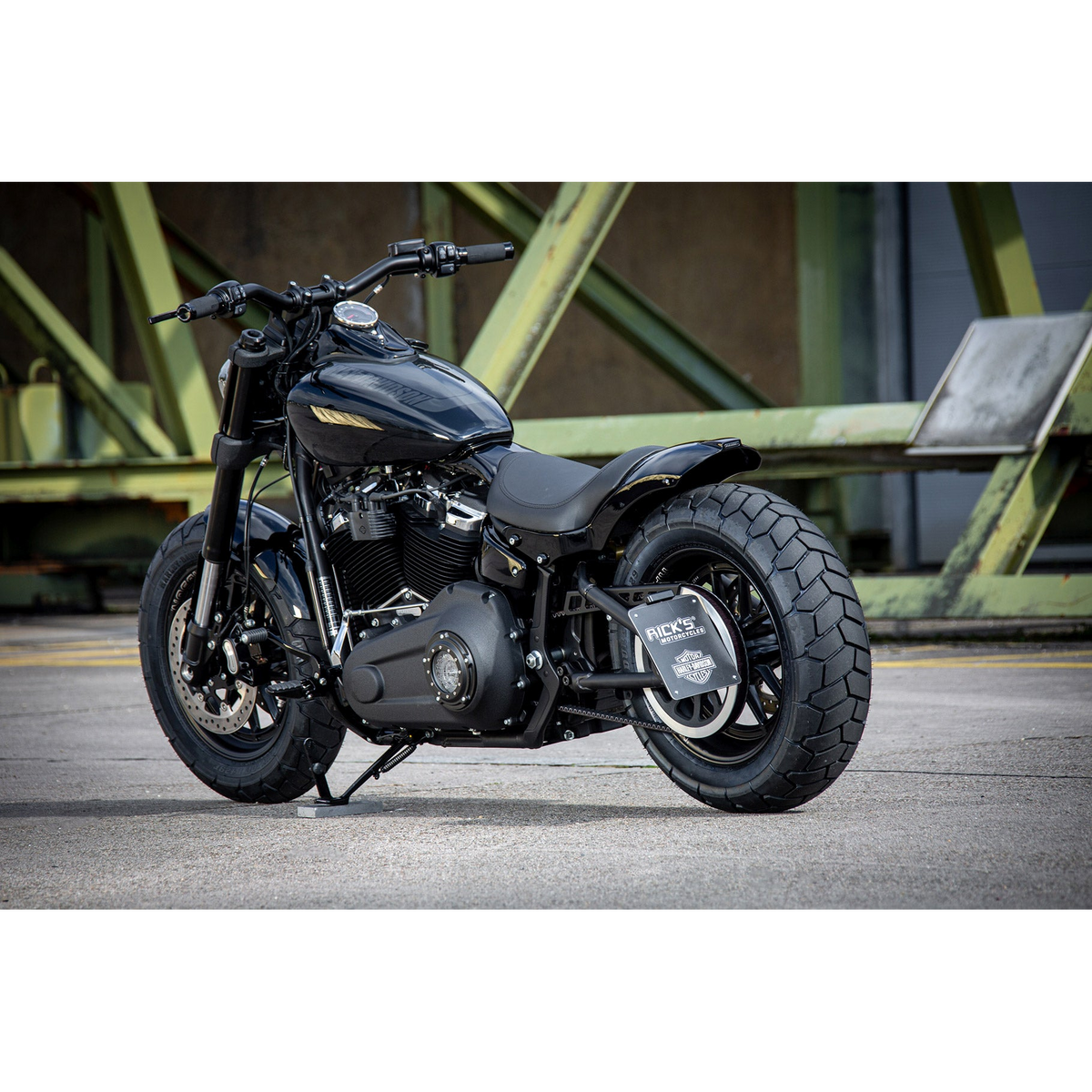 Rick's V-Team T2 Stainless Superbike High Handlebar 4"