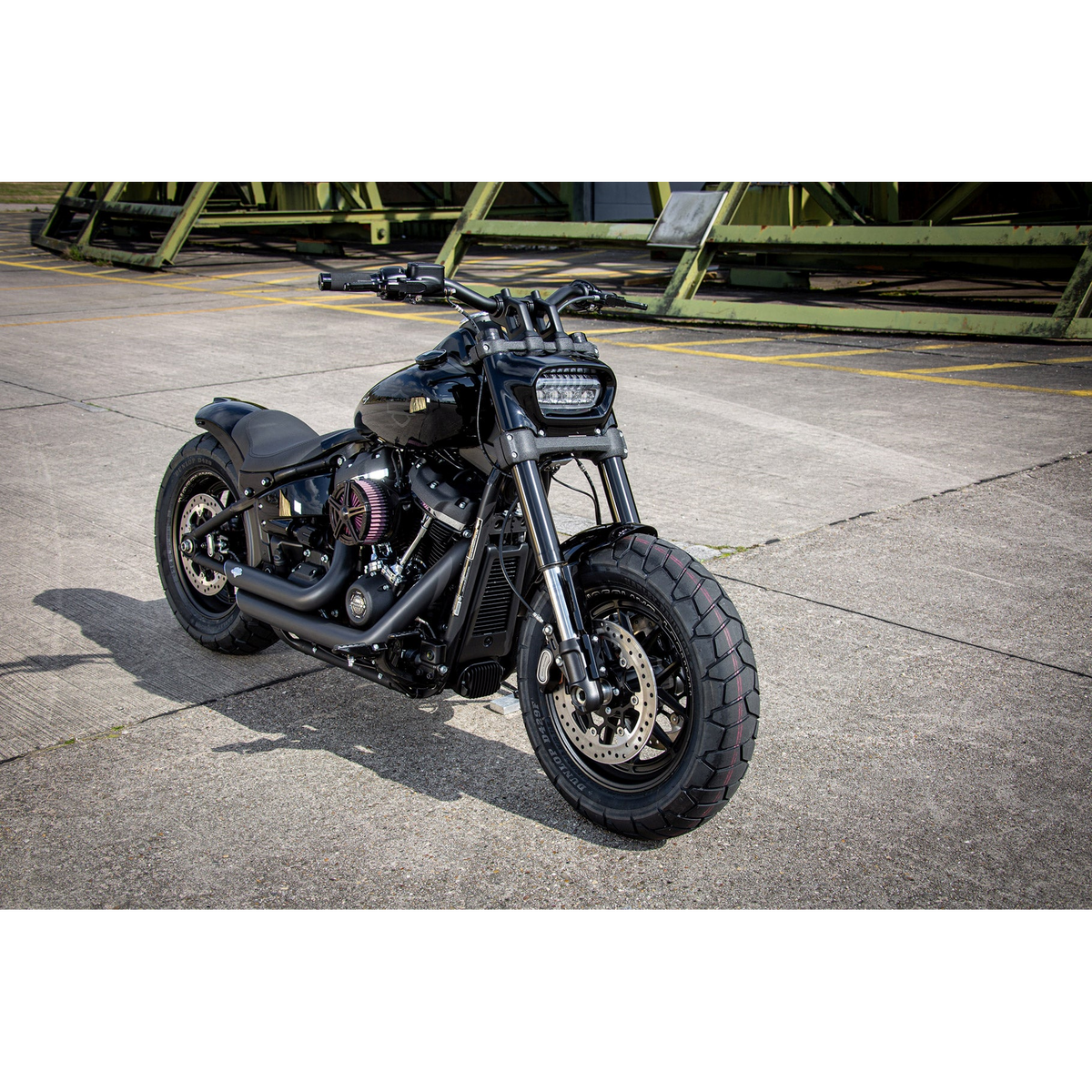 Rick's V-Team T2 Stainless Superbike High Handlebar 4"