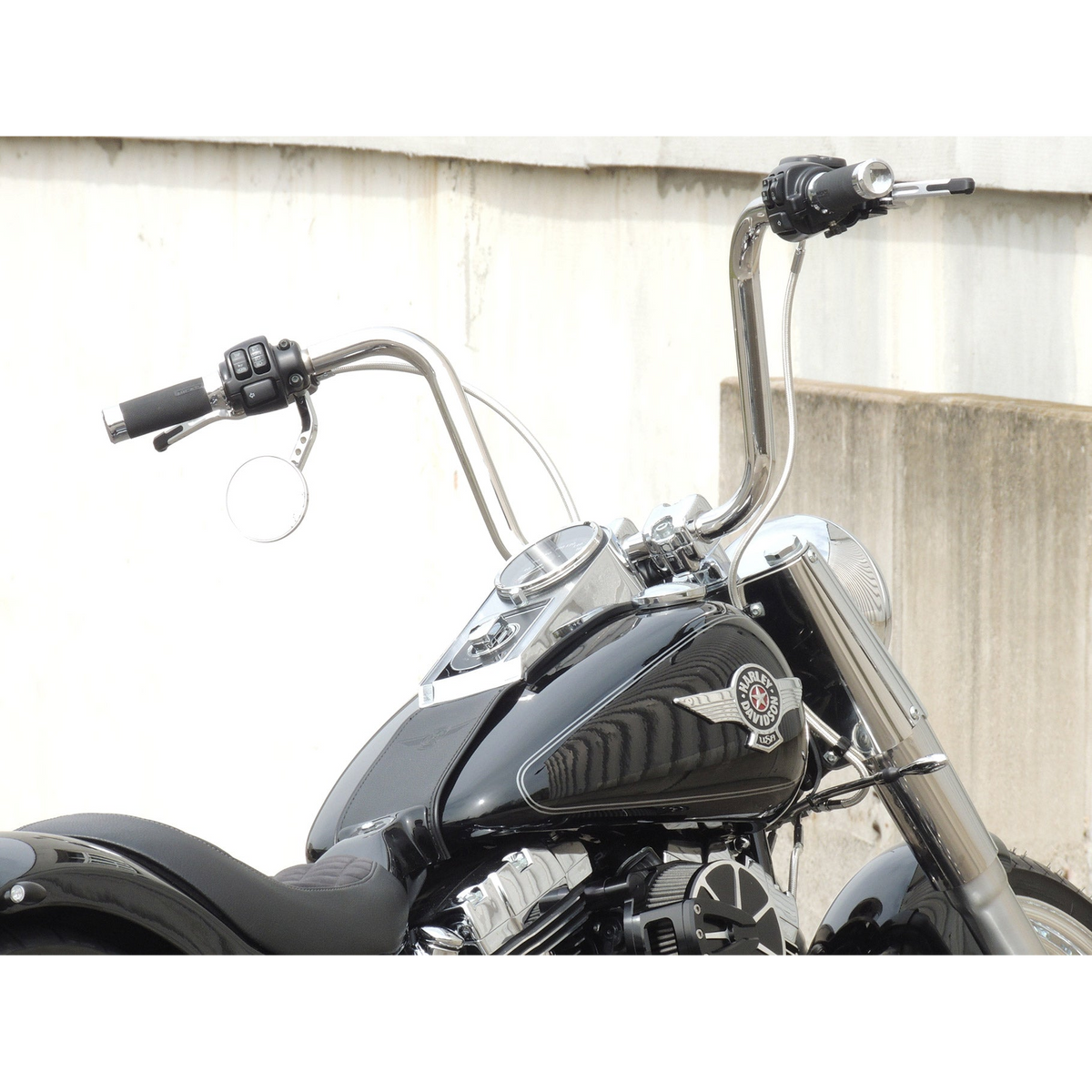 Rick's V-Team T55 Stainless Ape Hanger 12"