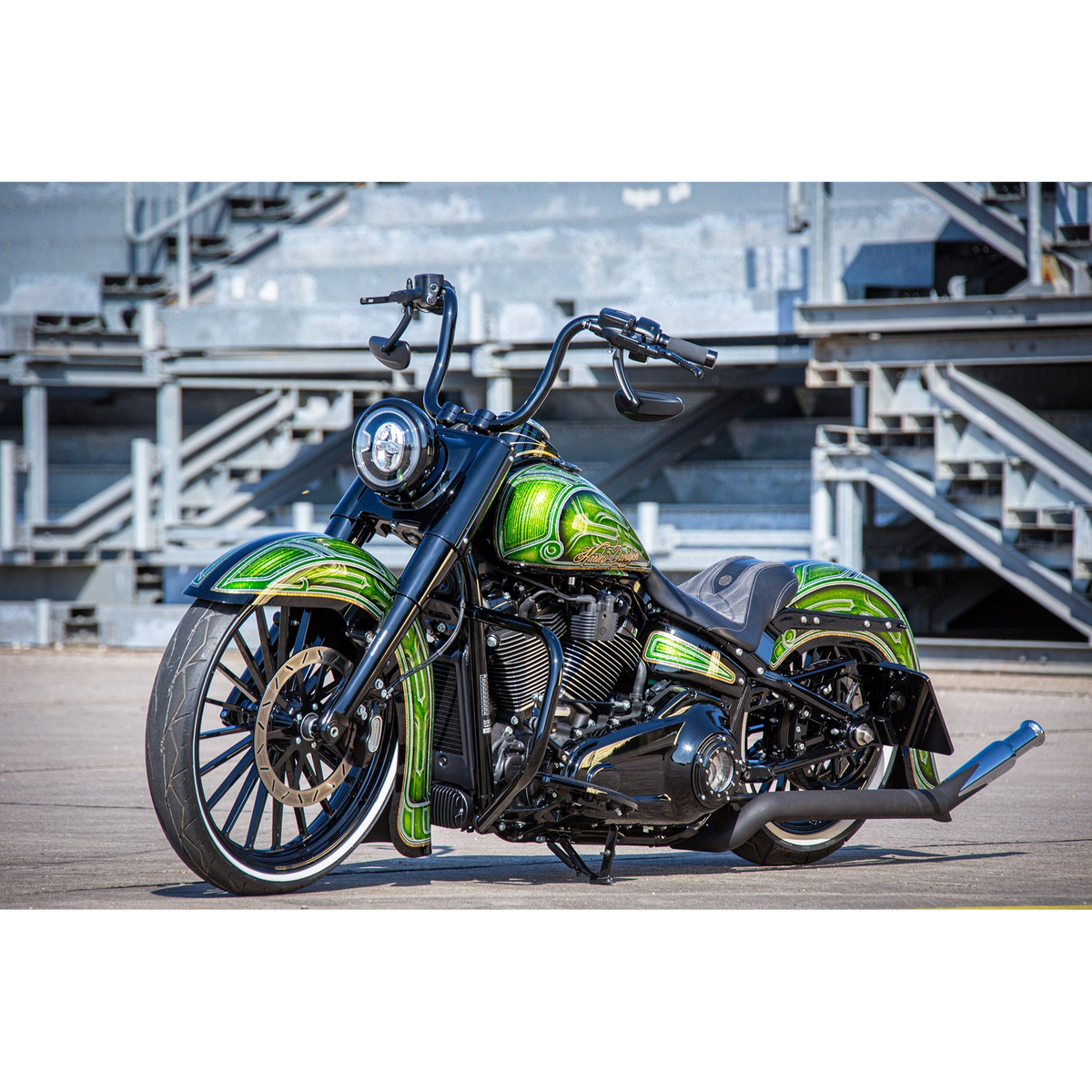 Rick's V-Team T56 Stainless Ape Hanger 14"