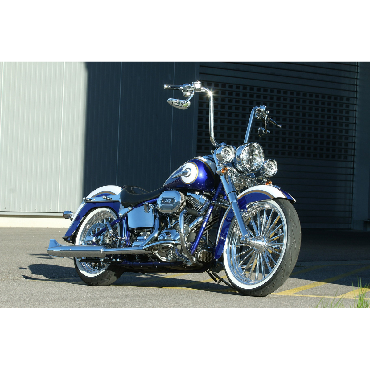 Rick's V-Team T68 Stainless Ape Hanger 18"