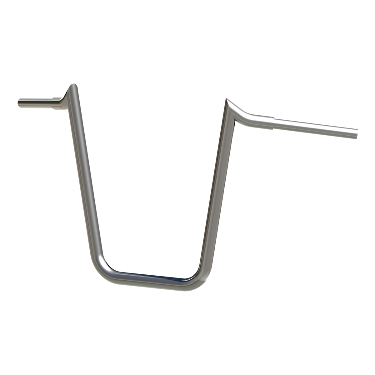 Rick's V-Team Z68S Stainless Mitered Small Center Ape Hanger 18"