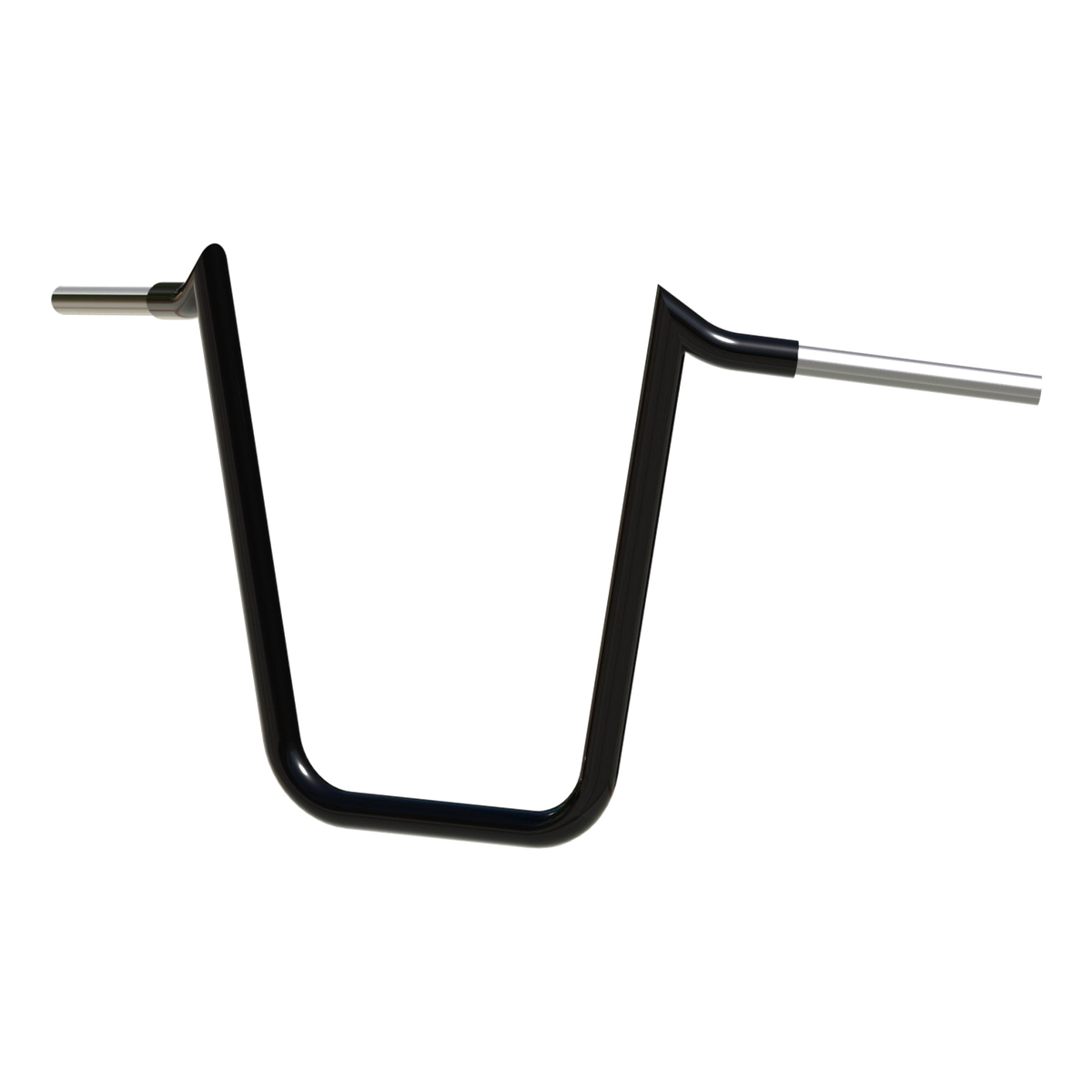 Rick's V-Team Z68S Stainless Mitered Small Center Ape Hanger 18"