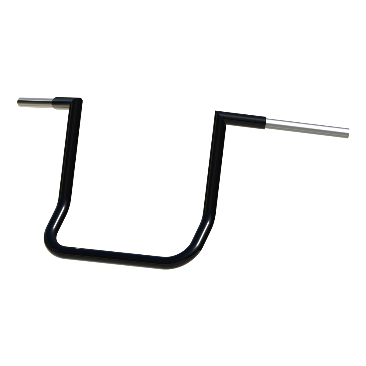 Rick's V-Team Z77 Stainless Mitered FLH Ape Hanger 16"