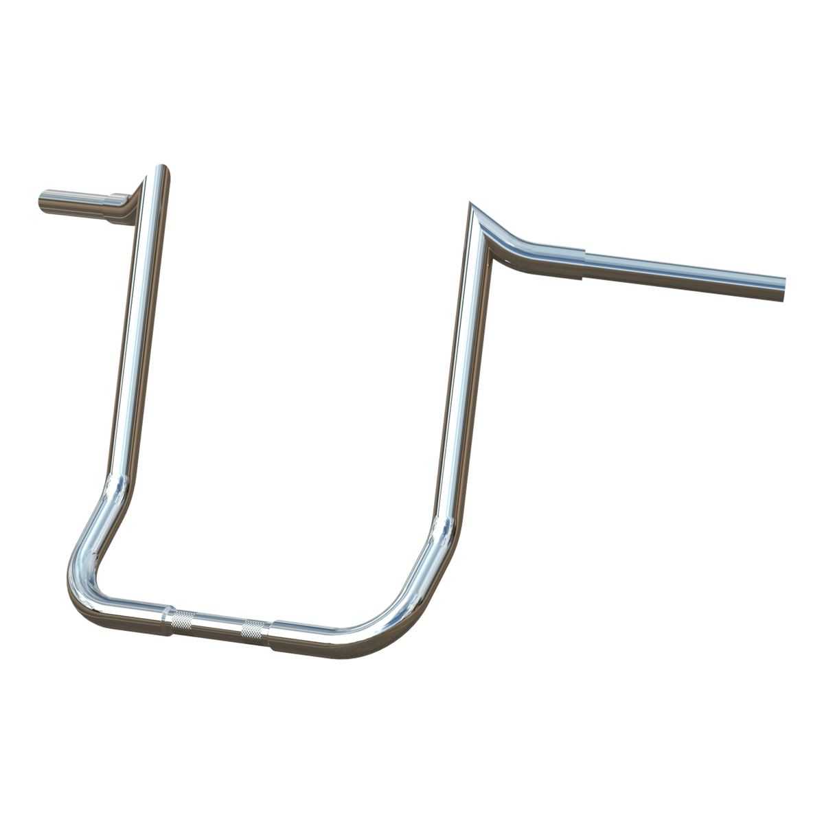 Rick's V-Team Z78 Stainless Mitered FLH Ape Hanger 18"