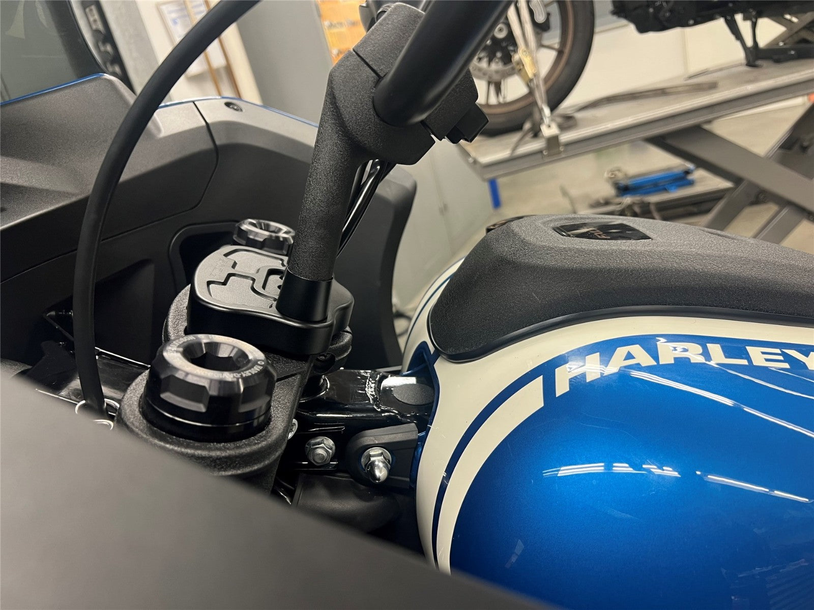 Rick's 40mm Riser Relocation - Low Rider S/ST