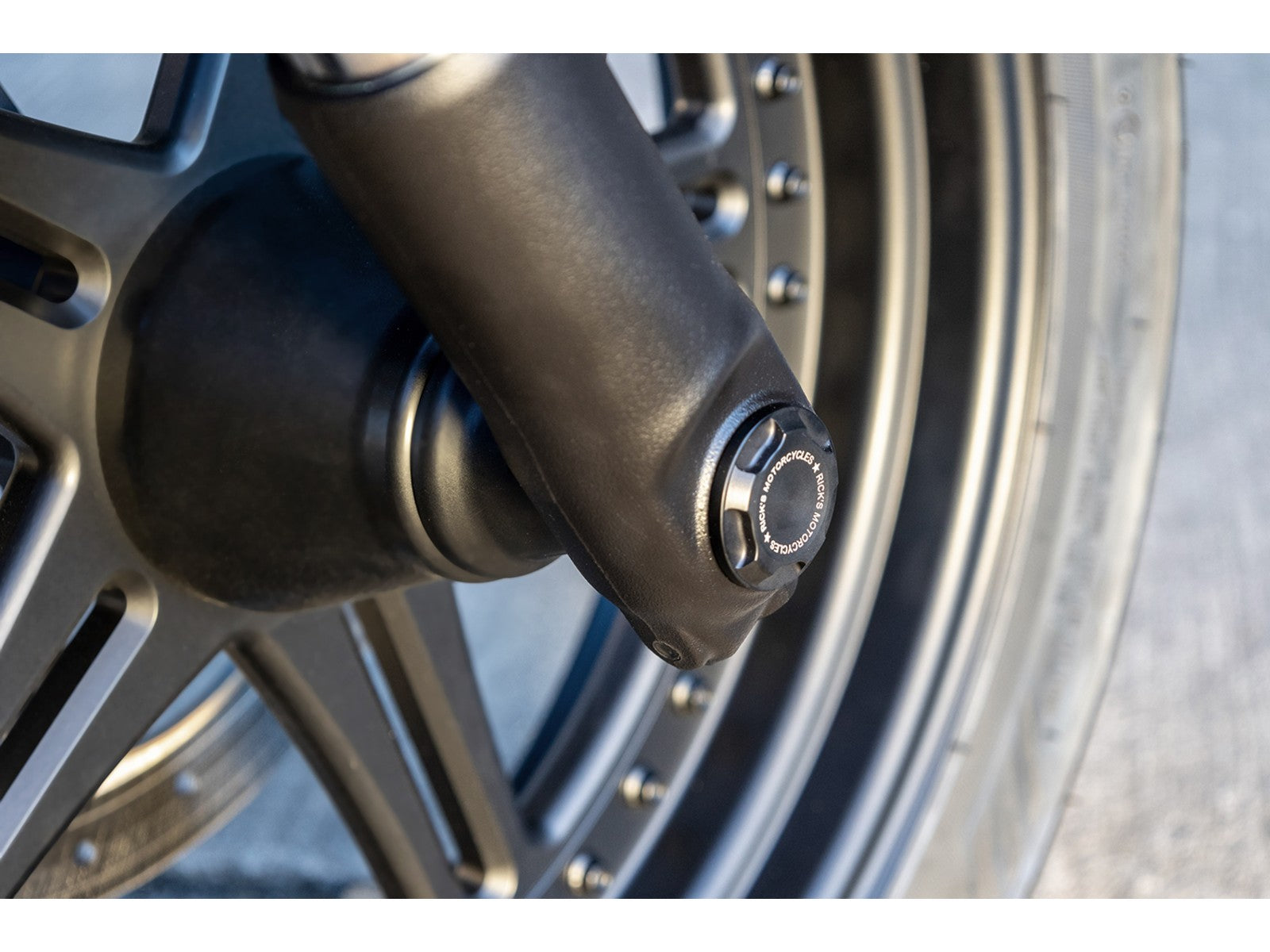 Rick's Vorderachsabdeckungssatz - Sportster S / Nightster