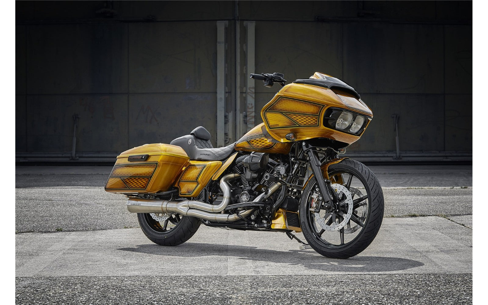 Rick's Clubstyle Front Brake Radial Caliper Adapter Left Side 300mm/292mm - 07-up