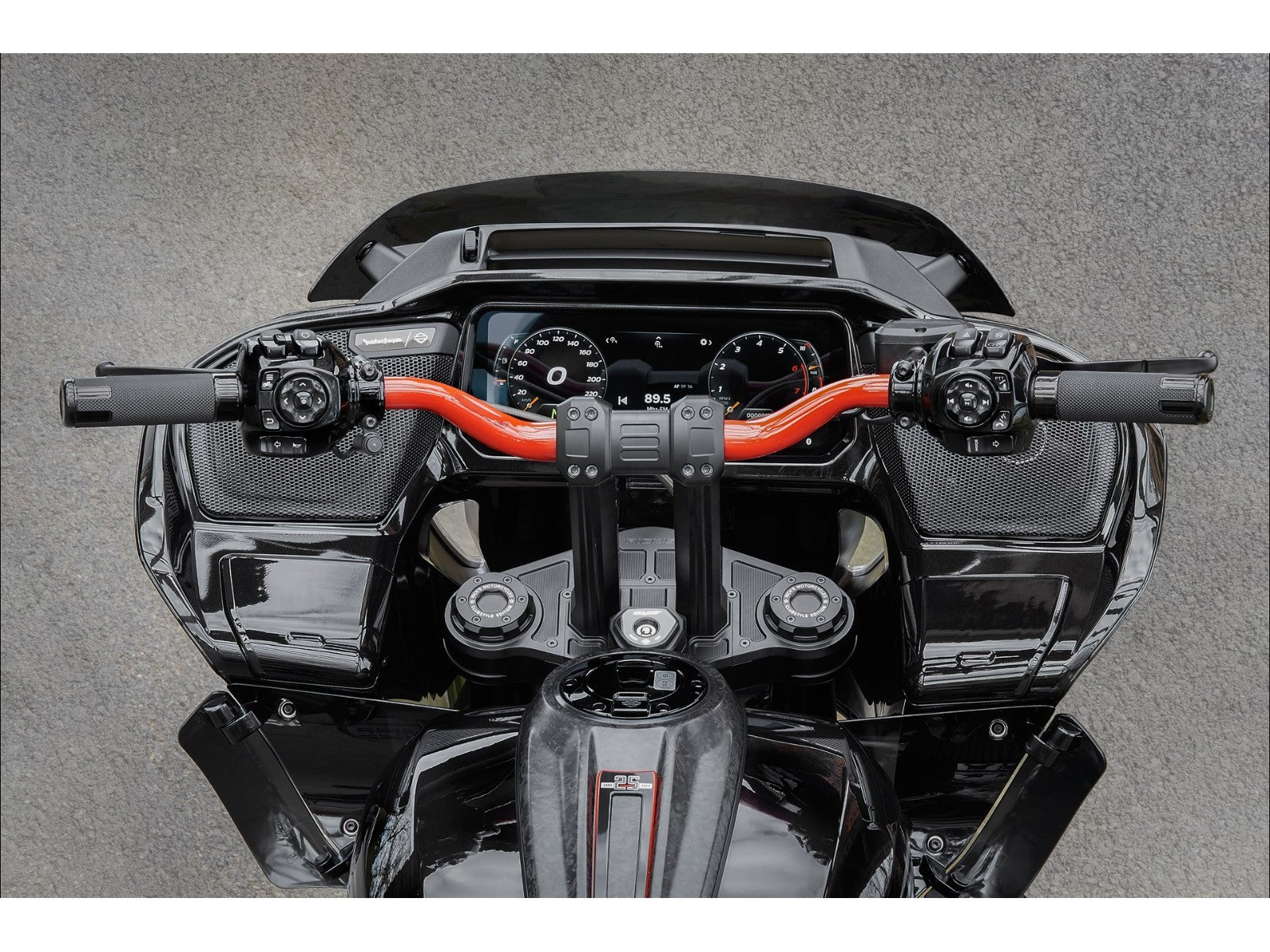 Rick's 8.5" Clubstyle Triple Tree & Riser Set - CVO 23.5-up / Touring 24-up