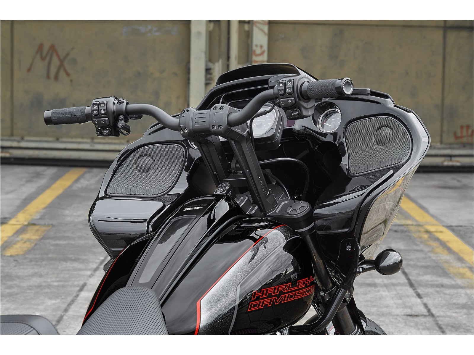 Rick's 10" Clubstyle Triple Tree Komplett - Road Glide 14-23 