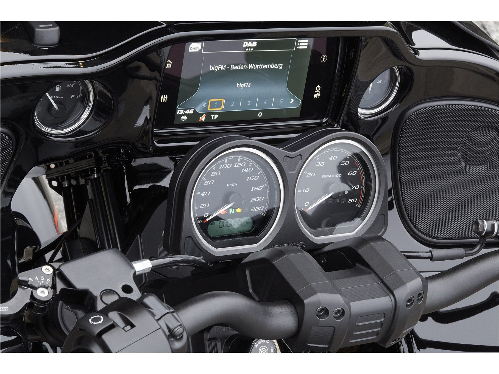 Rick's 10" Clubstyle Triple Tree Komplett - Road Glide 14-23 