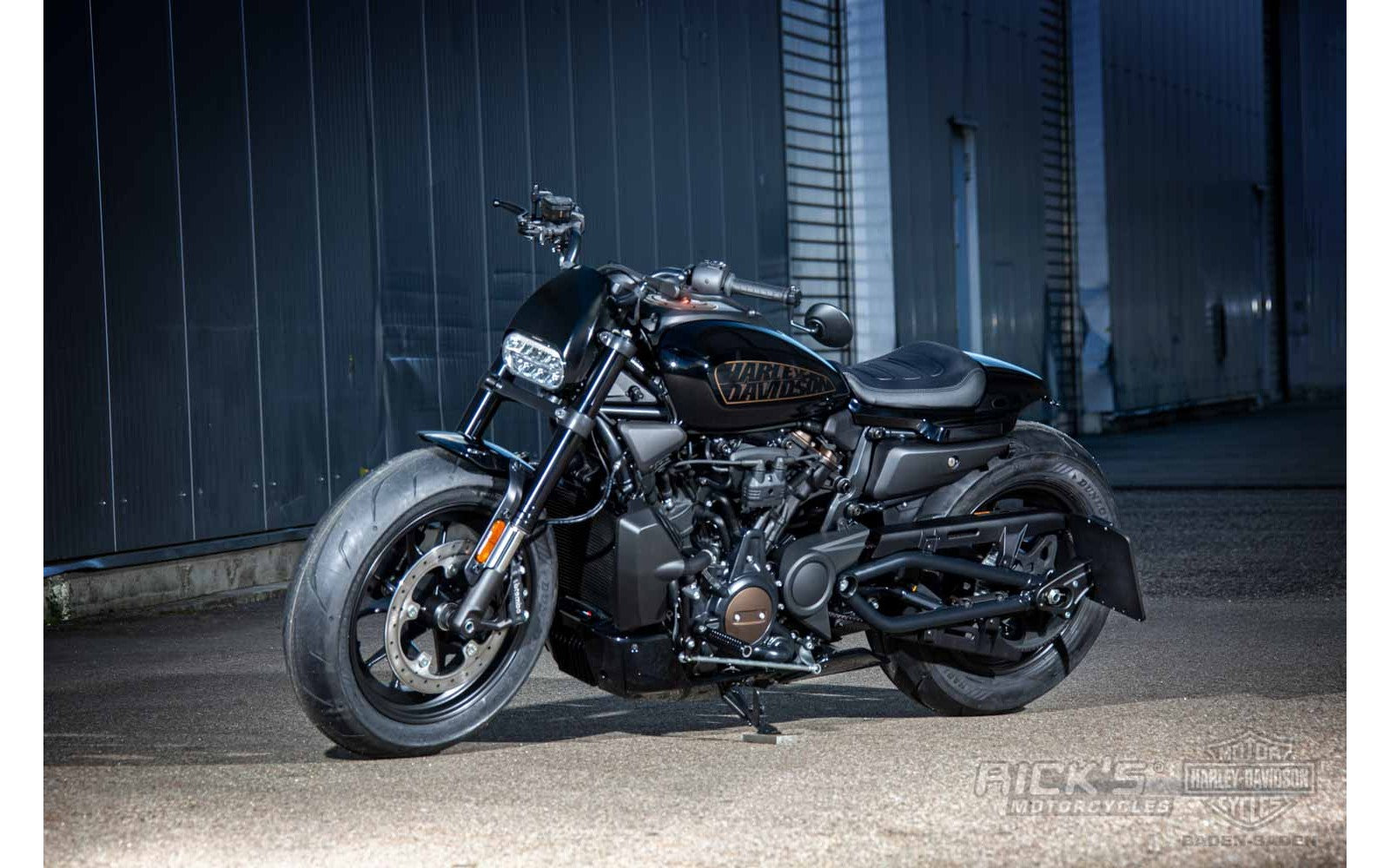 Rick's Shift Peg AK4.7 Schwarz - Sportster S / Nightster