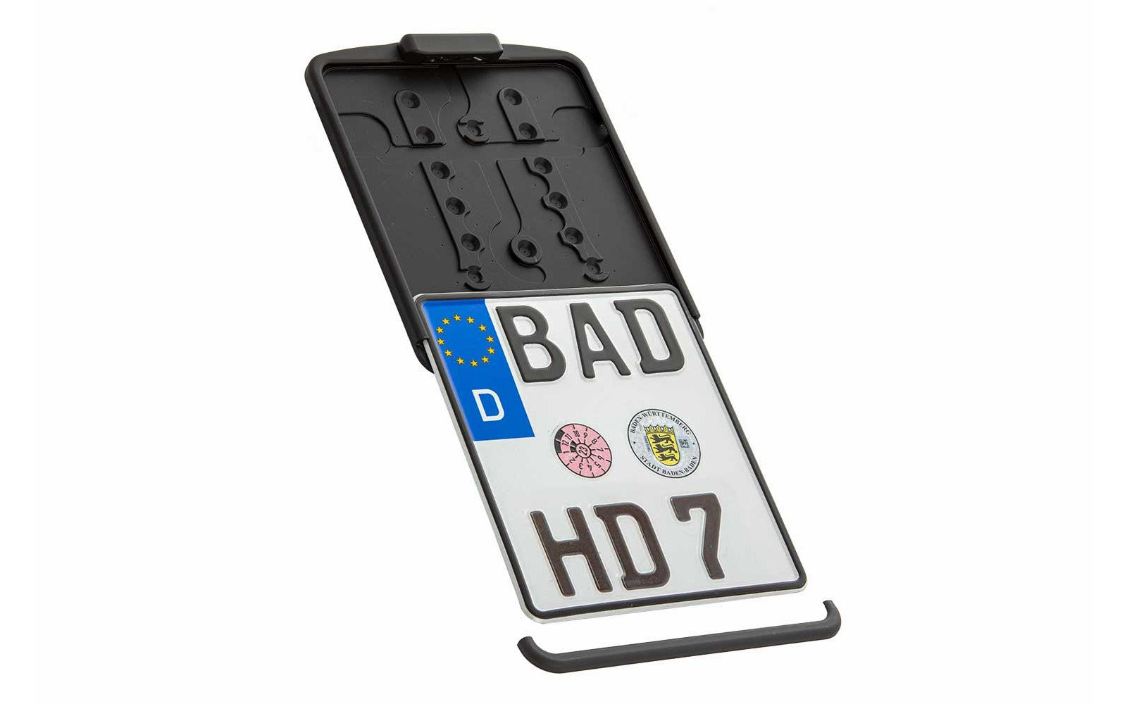 Rick's License Plate With Mounting Adaptor - CVO 23.5-up / Touring 24-up
