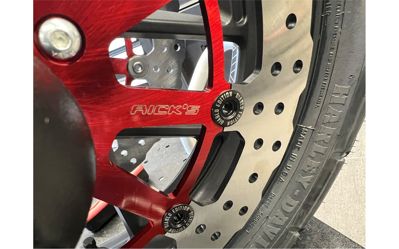 Rick's Front 13.0"/330mm Wave "El Diablo" Brake Rotor