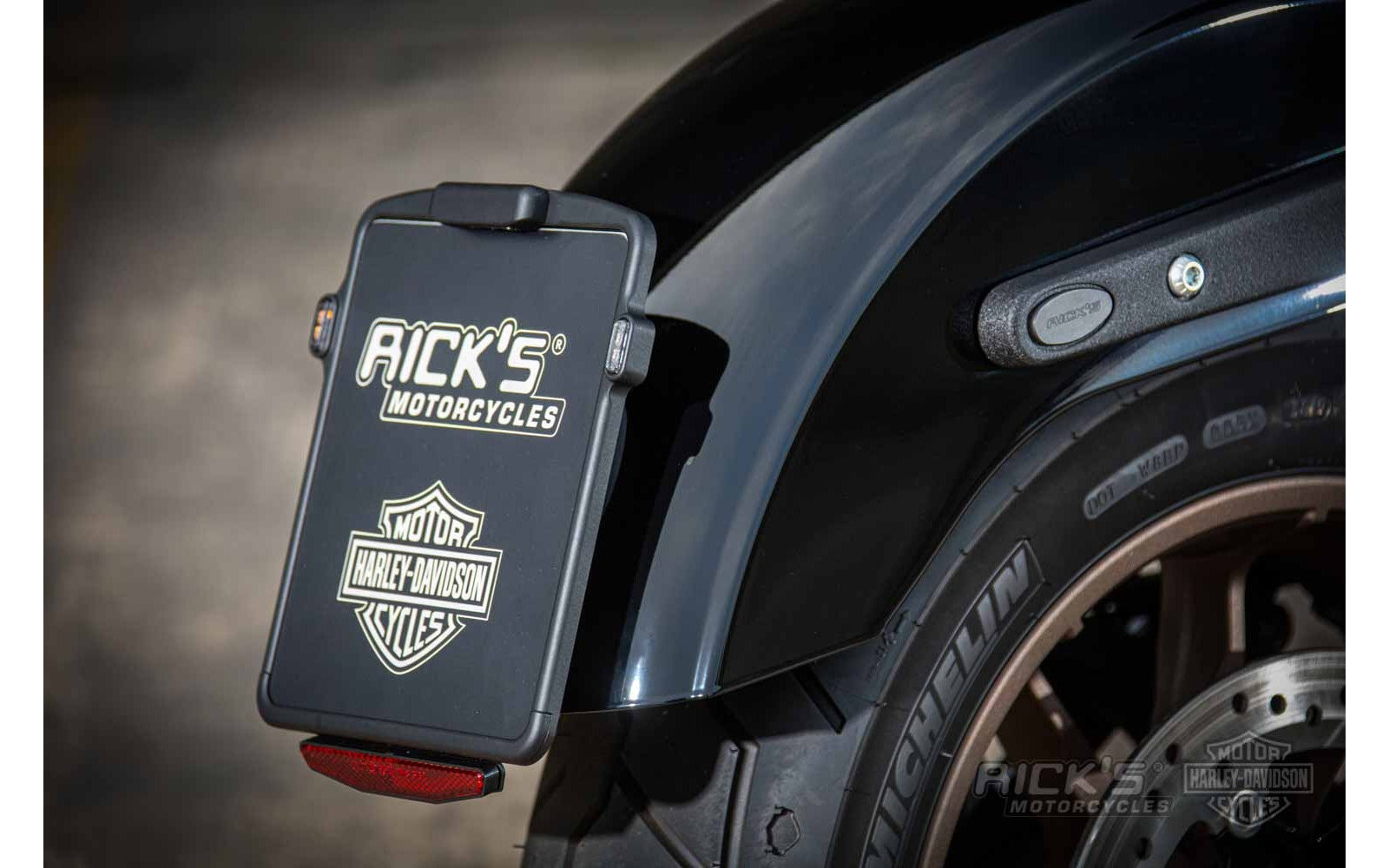 Rick's Rear Indicator Covers - Softail 18-up