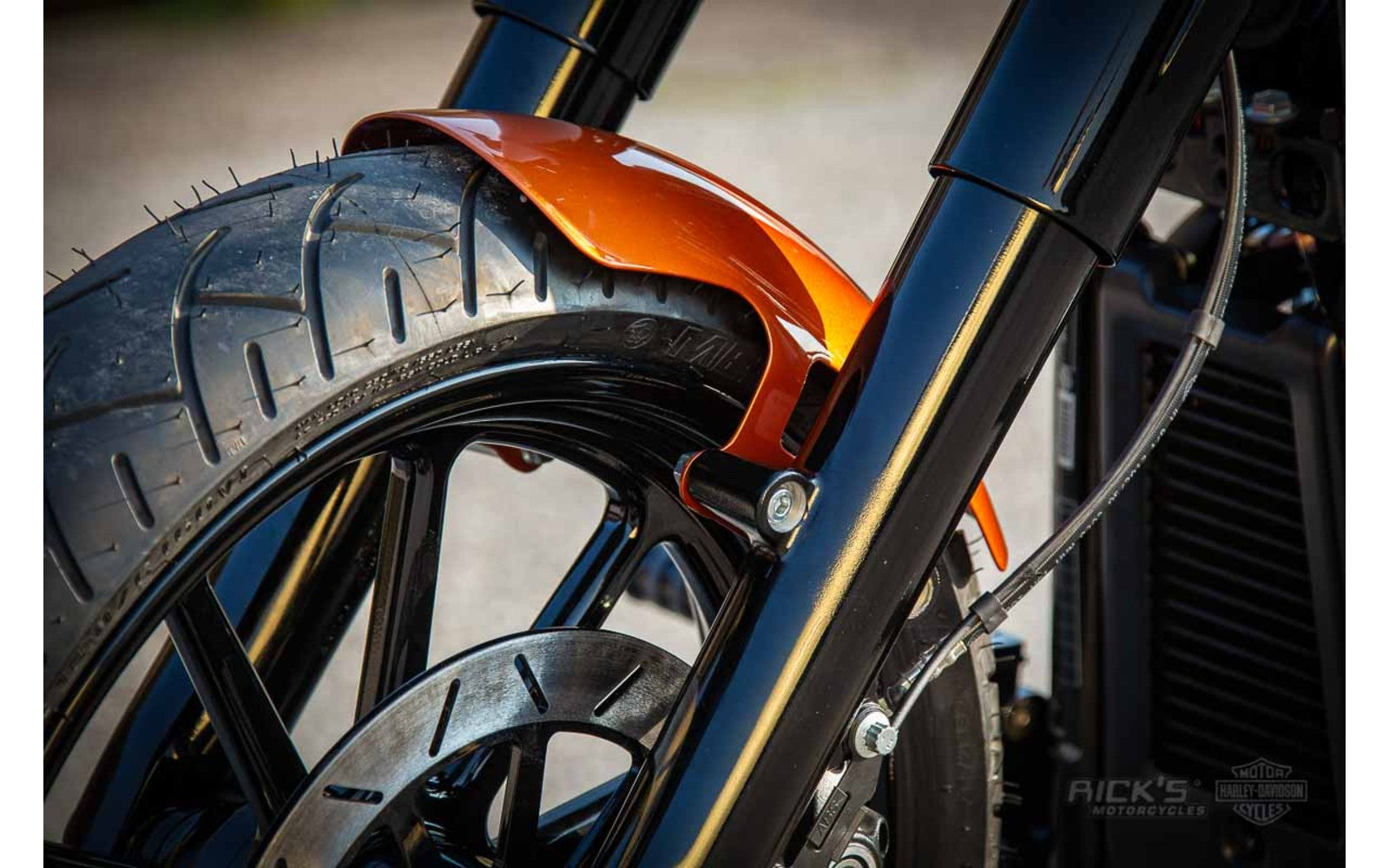 Rick's 18" Short Steel Front Fender - Slim / Heritage / Deluxe 18-up