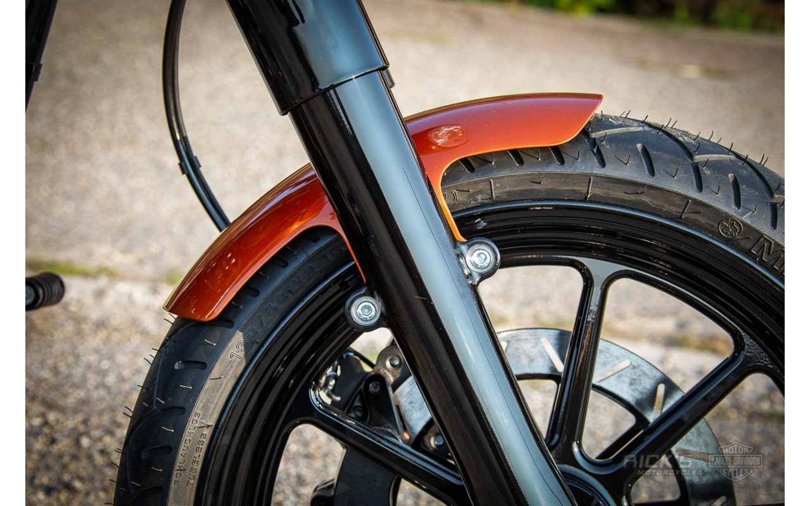 Rick's 18" Short Steel Front Fender - Slim / Heritage / Deluxe 18-up
