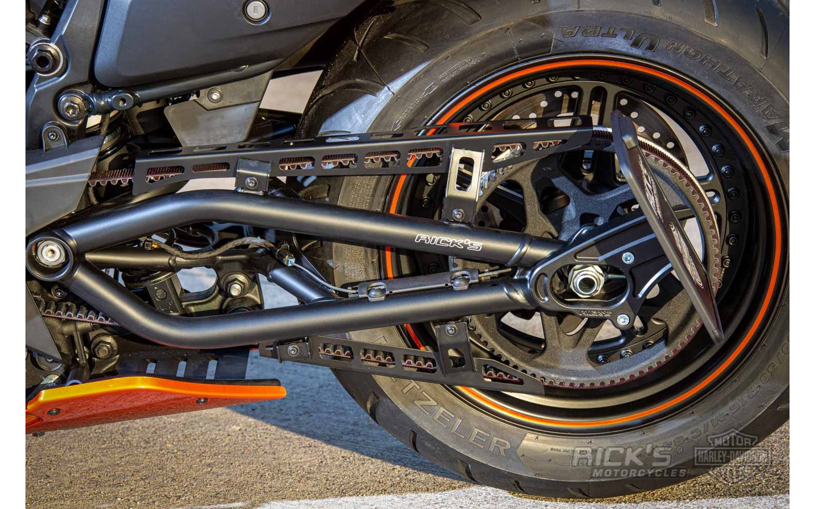 Rick's Belt Guard Matte Set - Sportster S 21-up