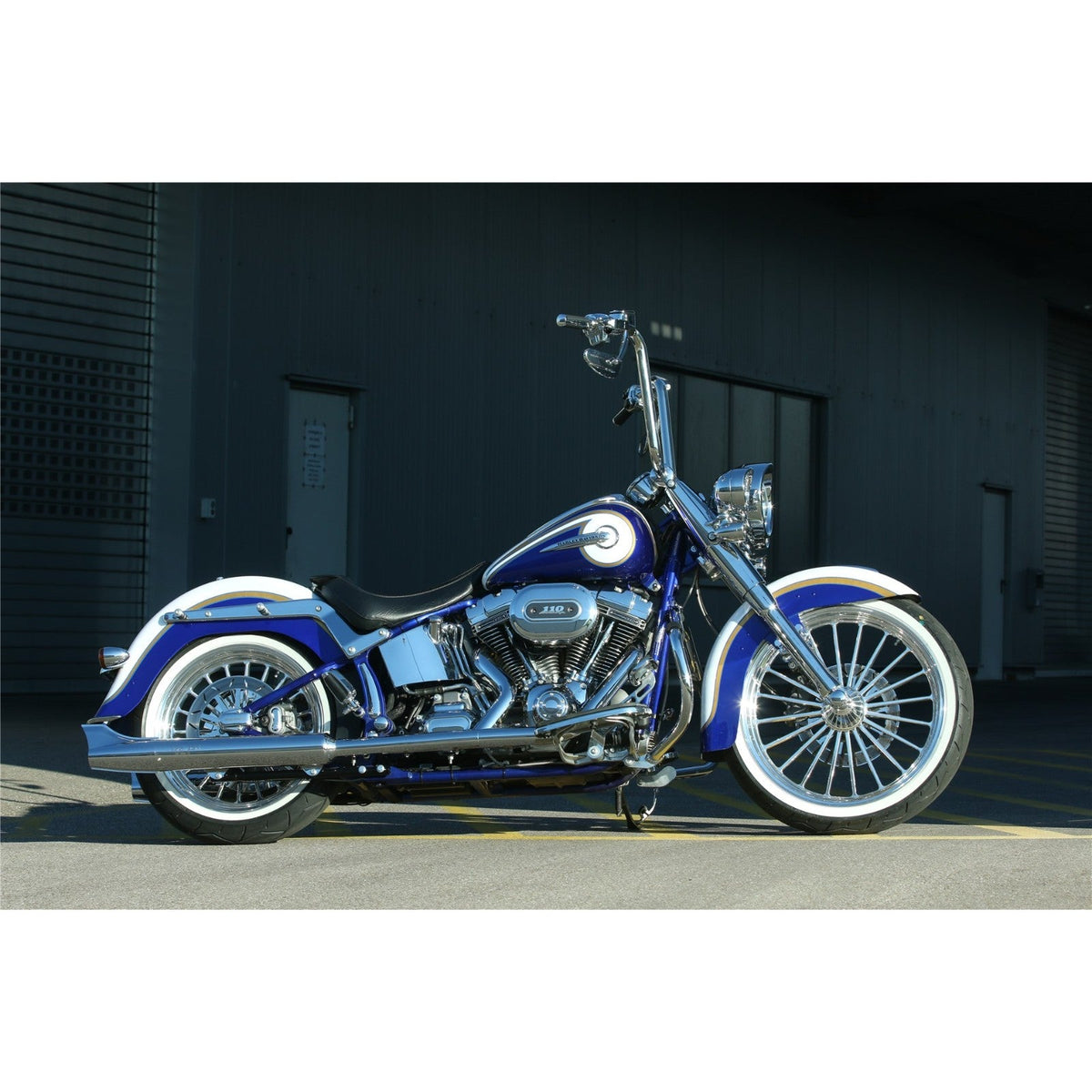 Rick's Raked Triple Tree - Softail Twin Cam 00-17