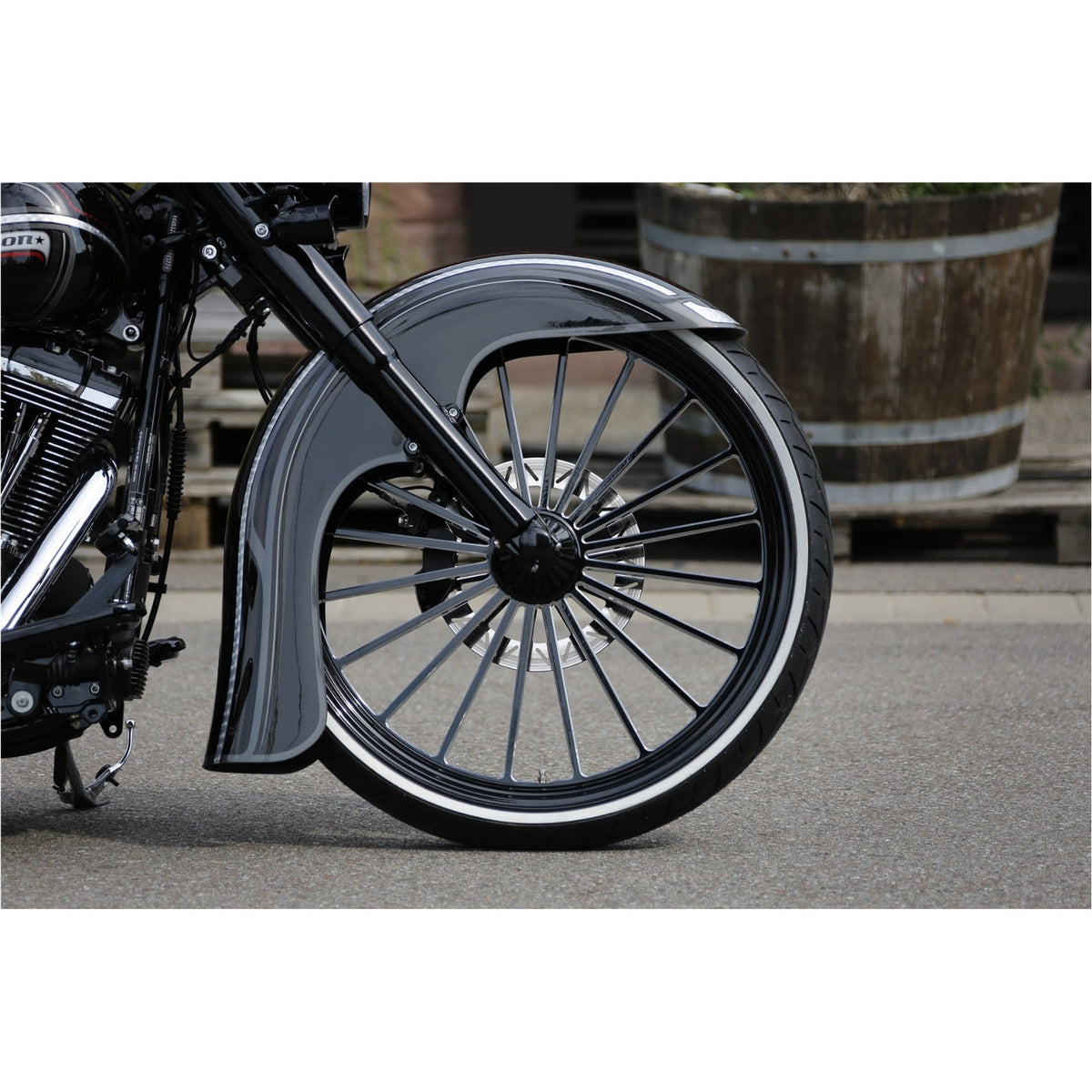 Rick's Raked Triple Tree - Softail Twin Cam 00-17