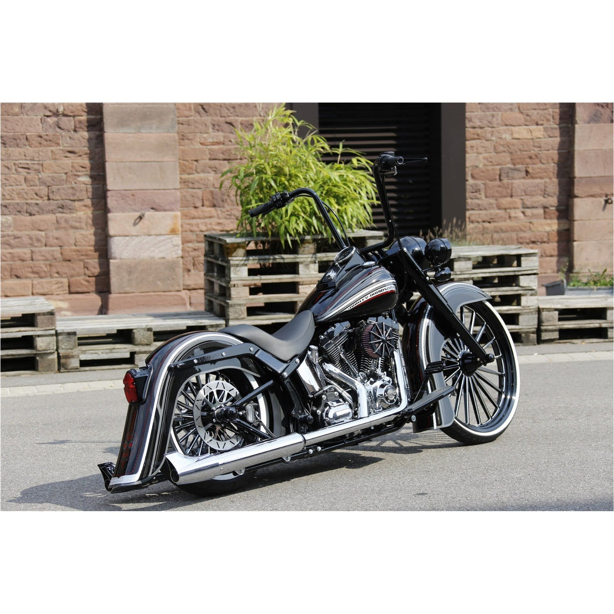 Rick's Raked Triple Tree - Softail Twin Cam 00-17