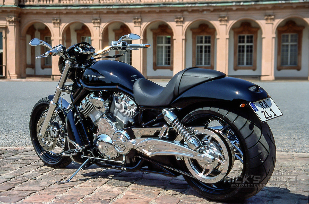 Rick's Freestyle wheels on a custom Harley-Davidson