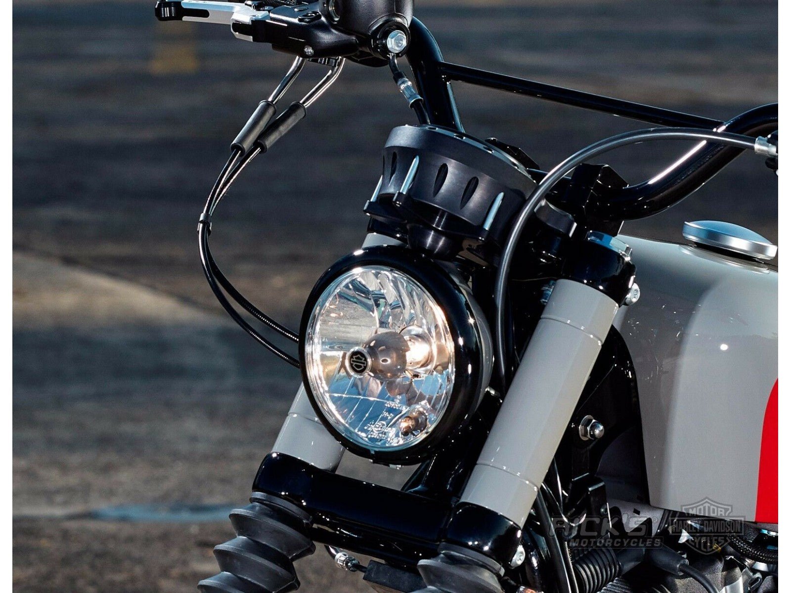 Rick's 1" Handlebar "Dirt Track" Matte Black