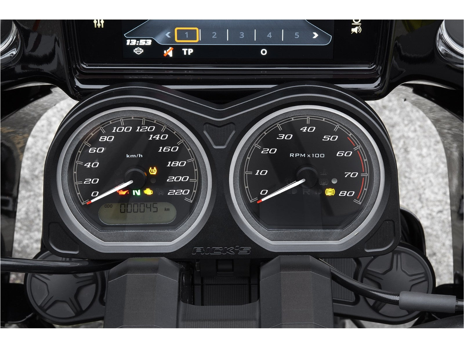 Rick's 10" Clubstyle Triple Tree Complete - Road Glide 14-23