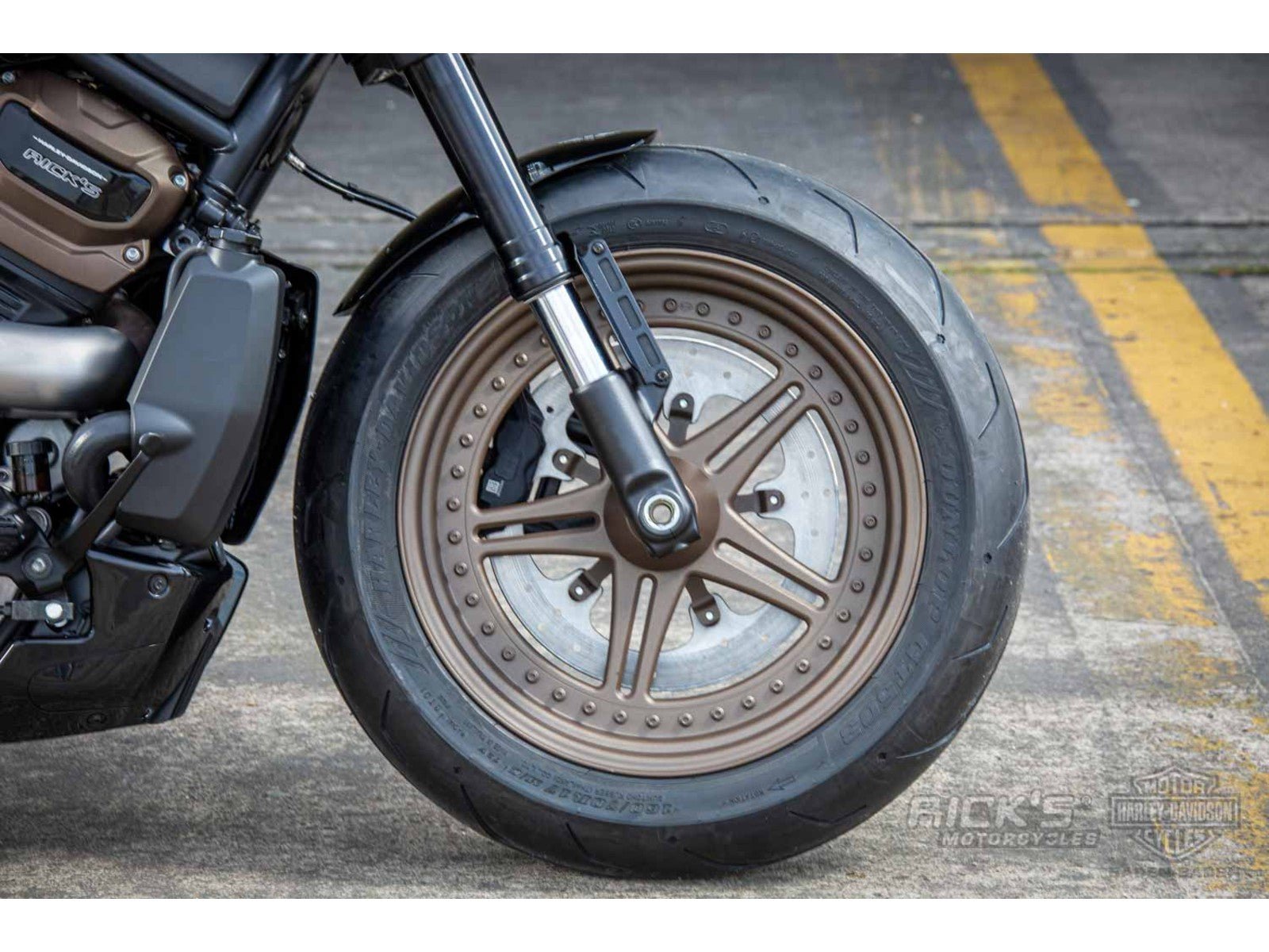 Rick's 17" Front Fender Steel - Sportster S 21 - up - Rick's Motorcycles USA - Custom Parts for Harley - Davidson