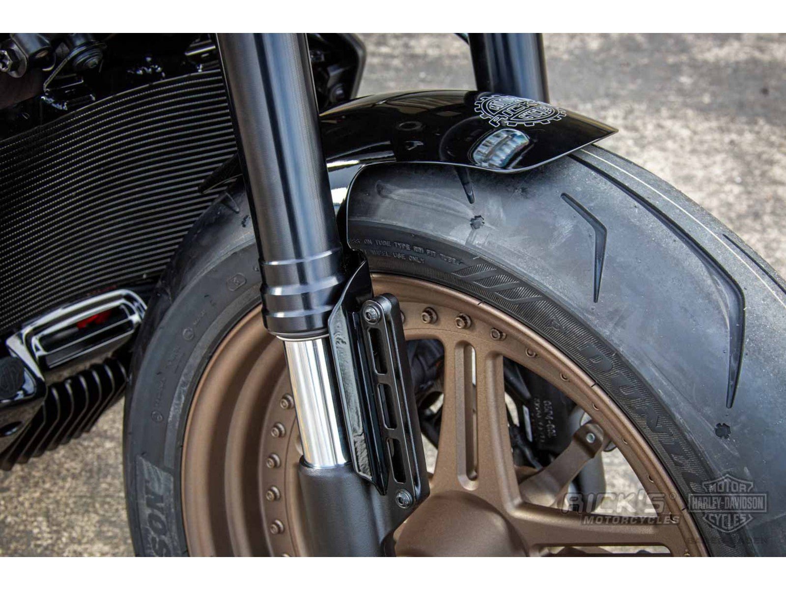Rick's 17" Front Fender Steel - Sportster S 21 - up - Rick's Motorcycles USA - Custom Parts for Harley - Davidson