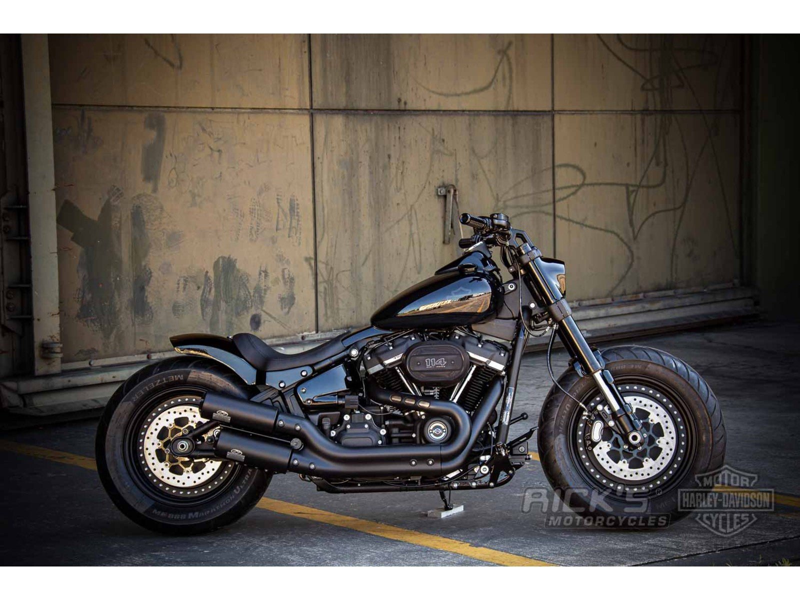 Rick's 180 Rear Fender "Short" - Softail Narrow 18-up
