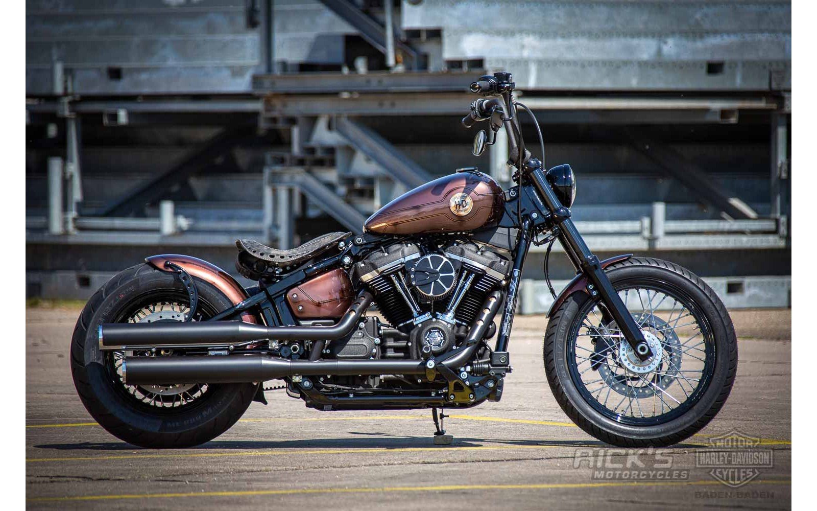 Rick's 19" Front Fender GRP - Street Bob 06-up